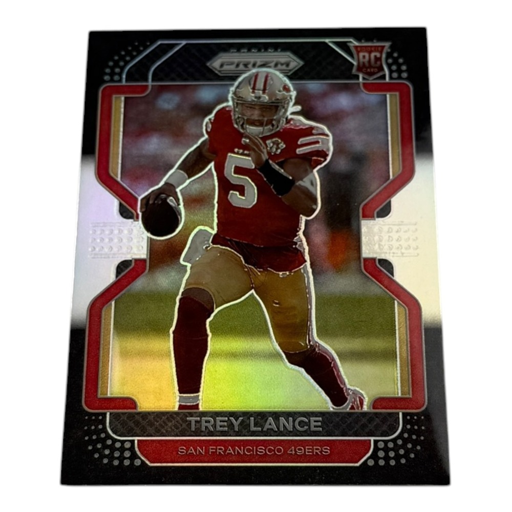 2021 Panini Chronicles Prizm Trey Lance Rookie Card PB-4 San Francisco 49ers NFL